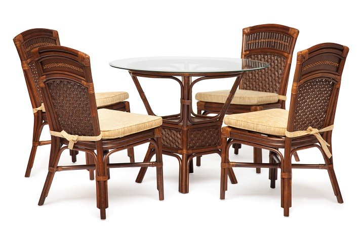 Andrea Round Dining Set 4