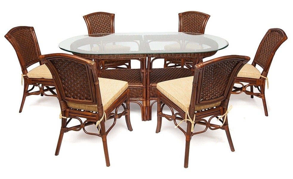 Andrea Oval Dining Set 6