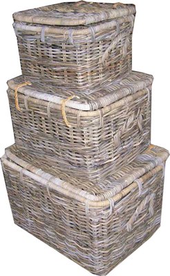 Basket Grey Set 3